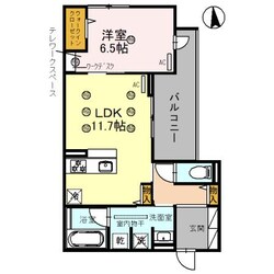 姫路駅 徒歩9分 3階の物件間取画像